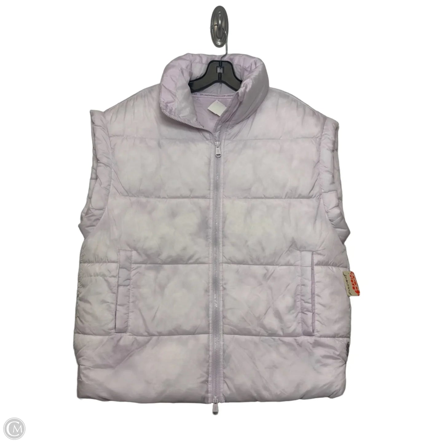 Oversized Vest Puffer & Quilted By Free People In Purple, Size: Xs