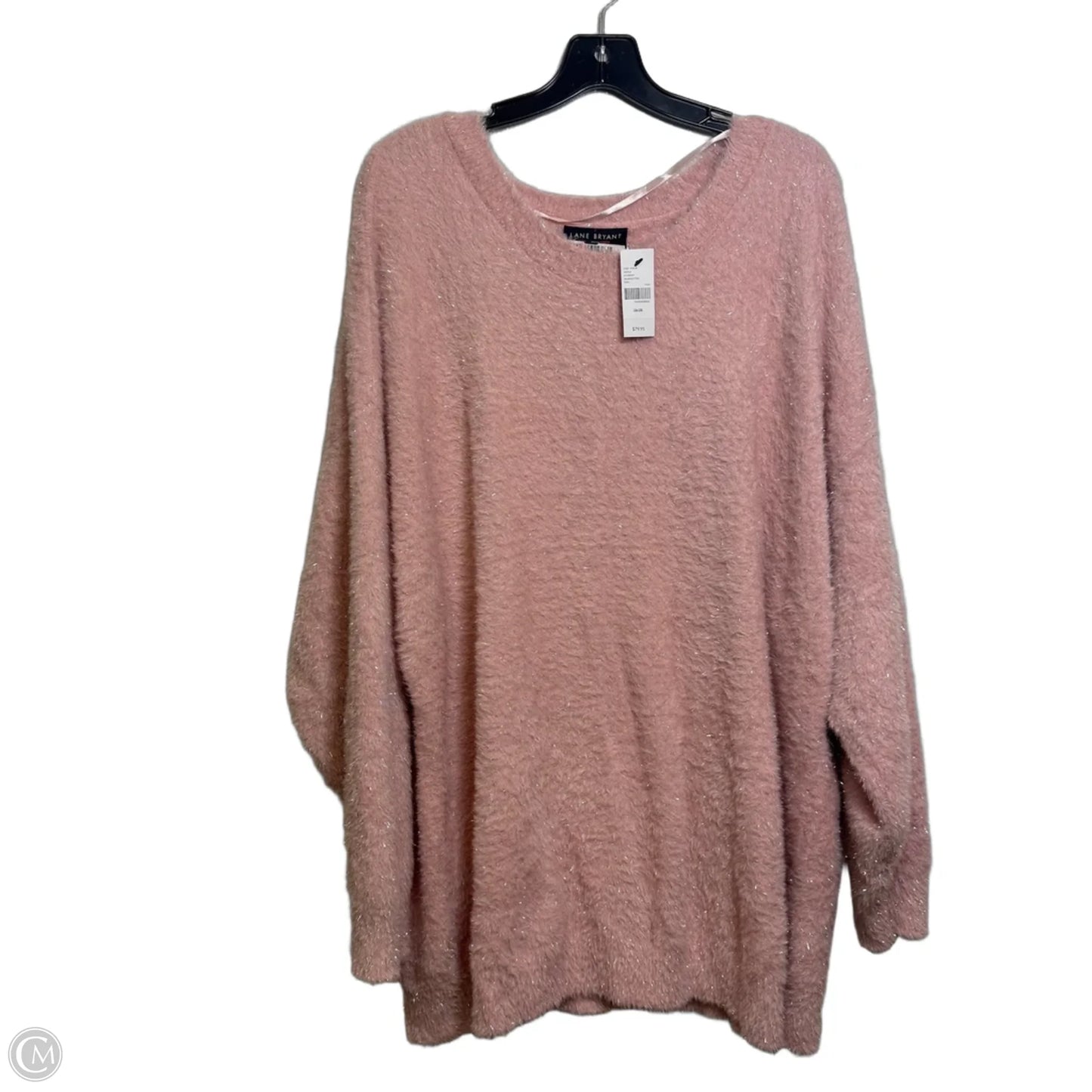 Sweater By Lane Bryant In Pink, Size: 3x