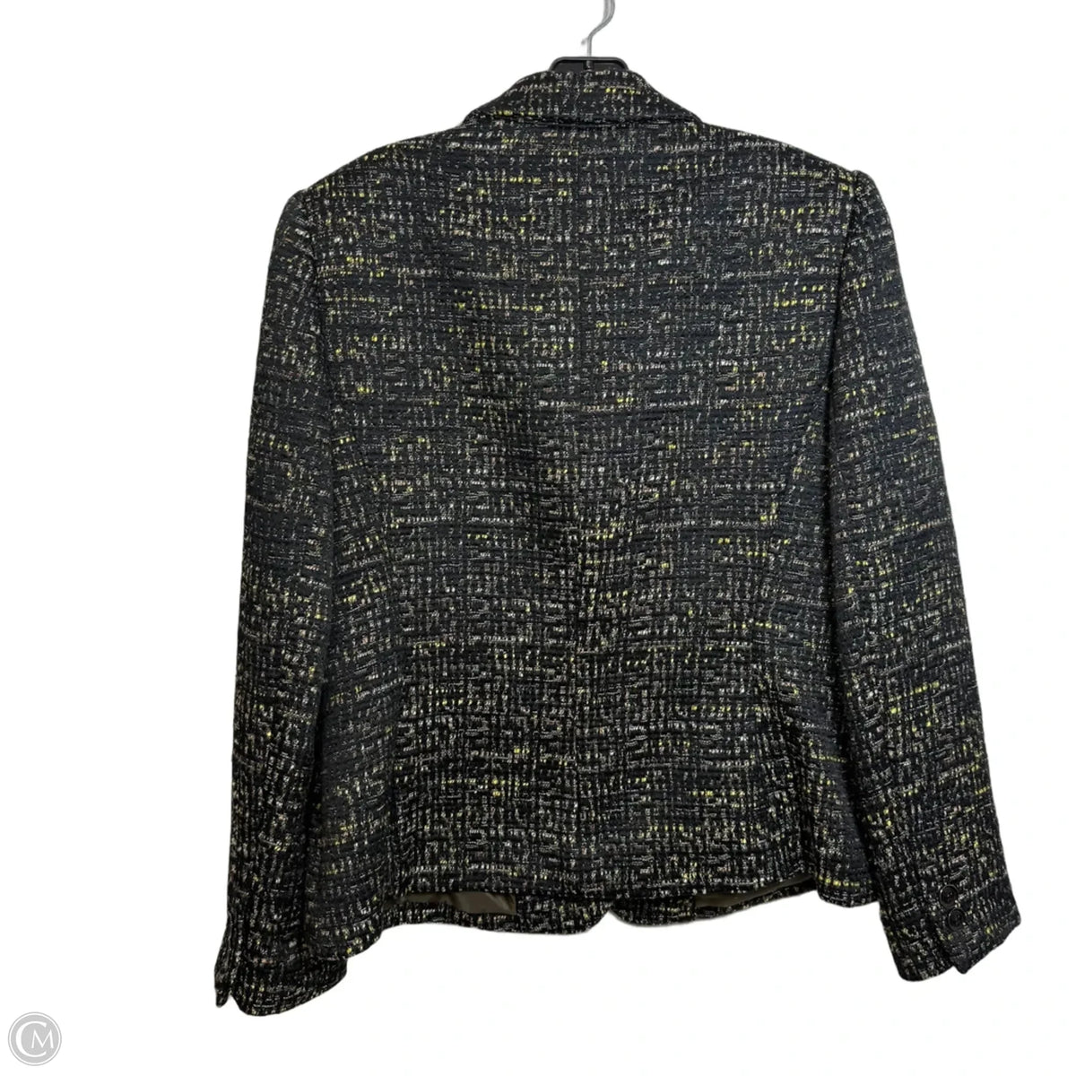 Blazer By Kasper In Black & Yellow, Size: L