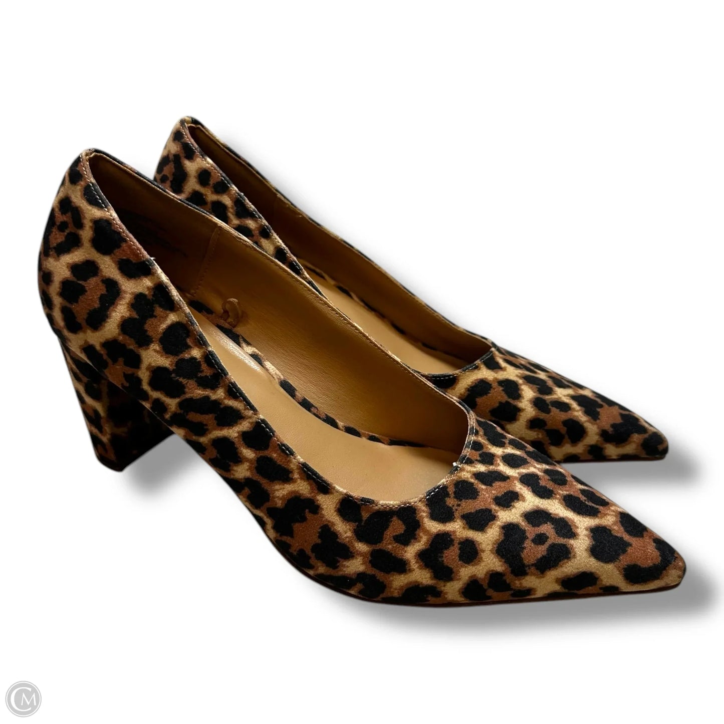 Shoes Heels Block By Lane Bryant In Animal Print, Size: 9