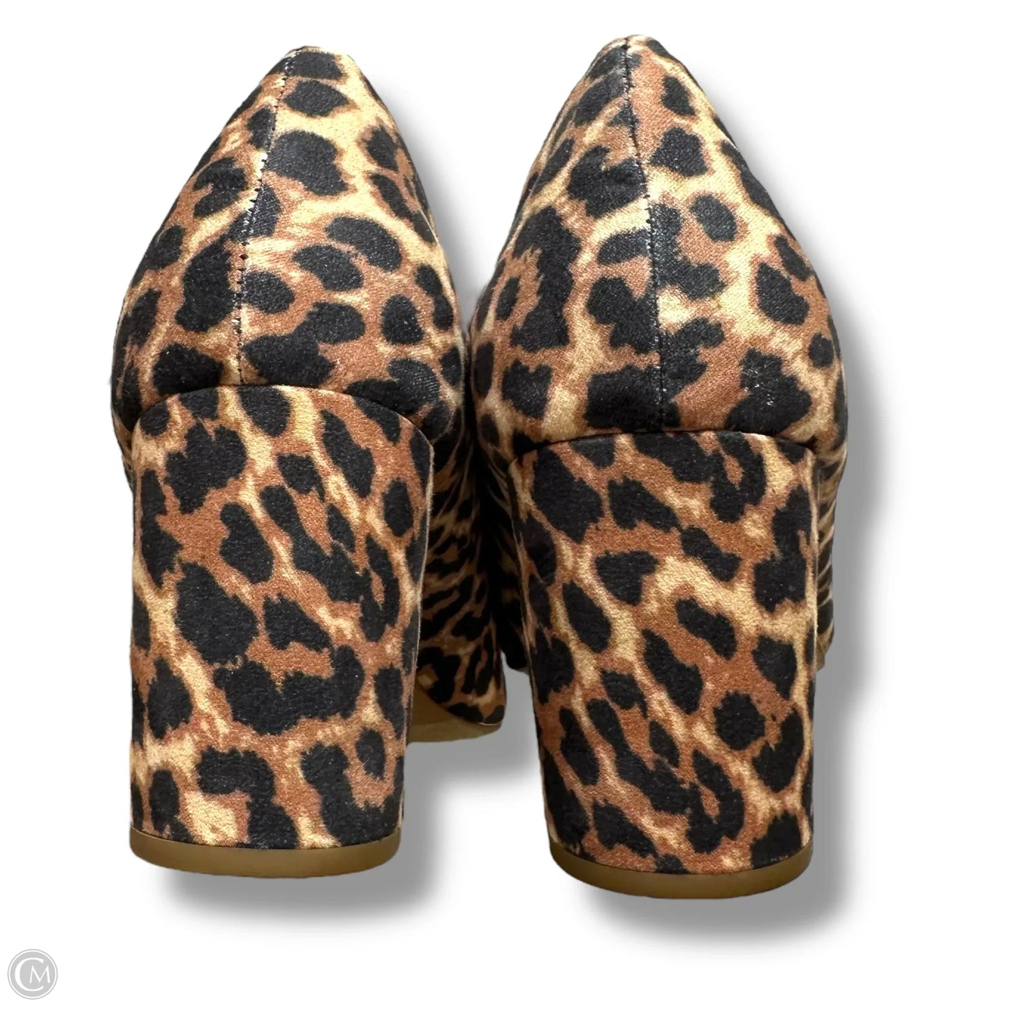 Shoes Heels Block By Lane Bryant In Animal Print, Size: 9