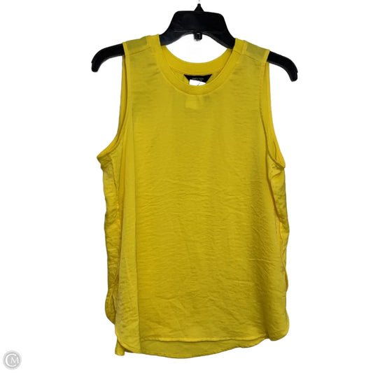 Top Sleeveless Basic By Simply Vera In Yellow, Size: S