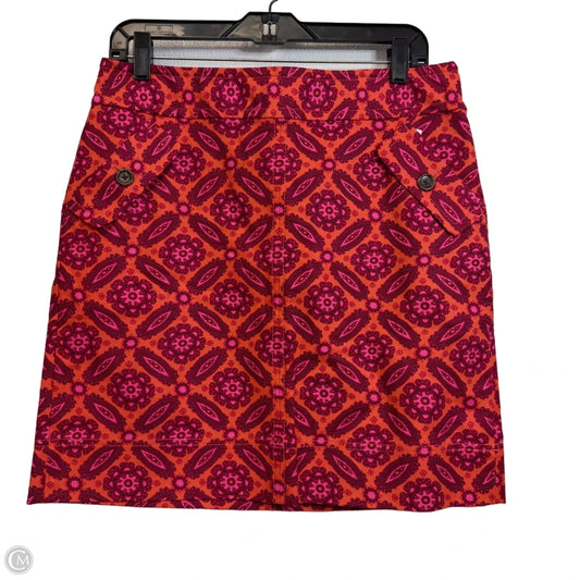Skirt Mini & Short By Ann Taylor In Floral Print, Size: 6