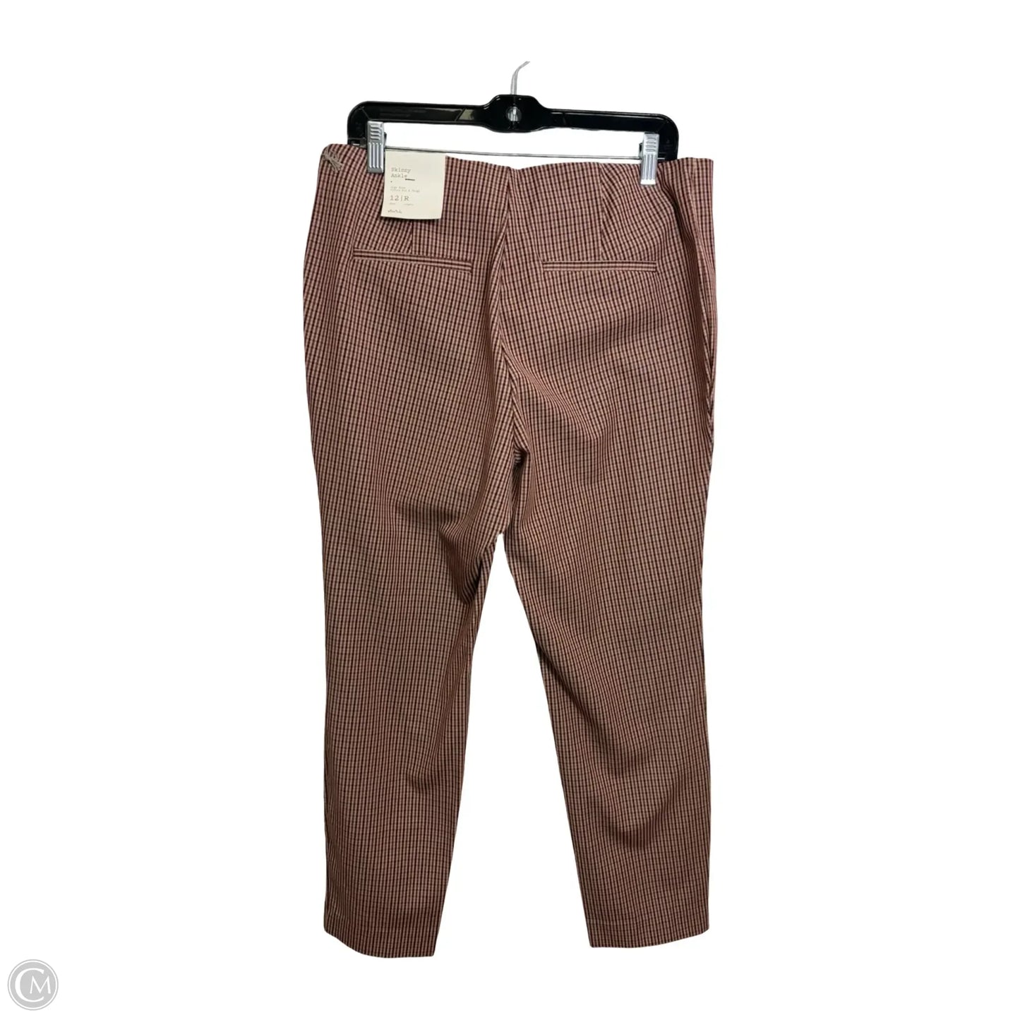 Pants Leggings By A New Day In Brown & Red, Size: 12