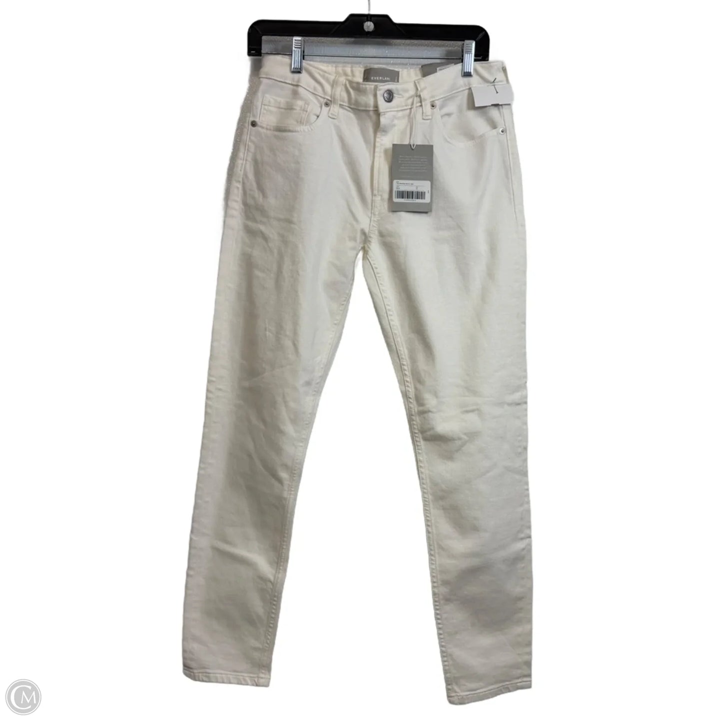 Jeans Boot Cut By Everlane In White, Size: 6