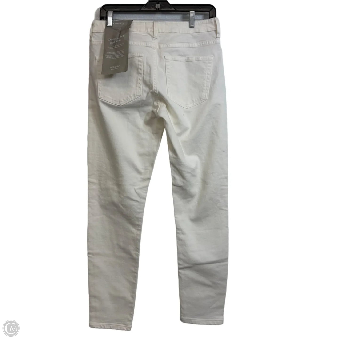 Jeans Boot Cut By Everlane In White, Size: 6