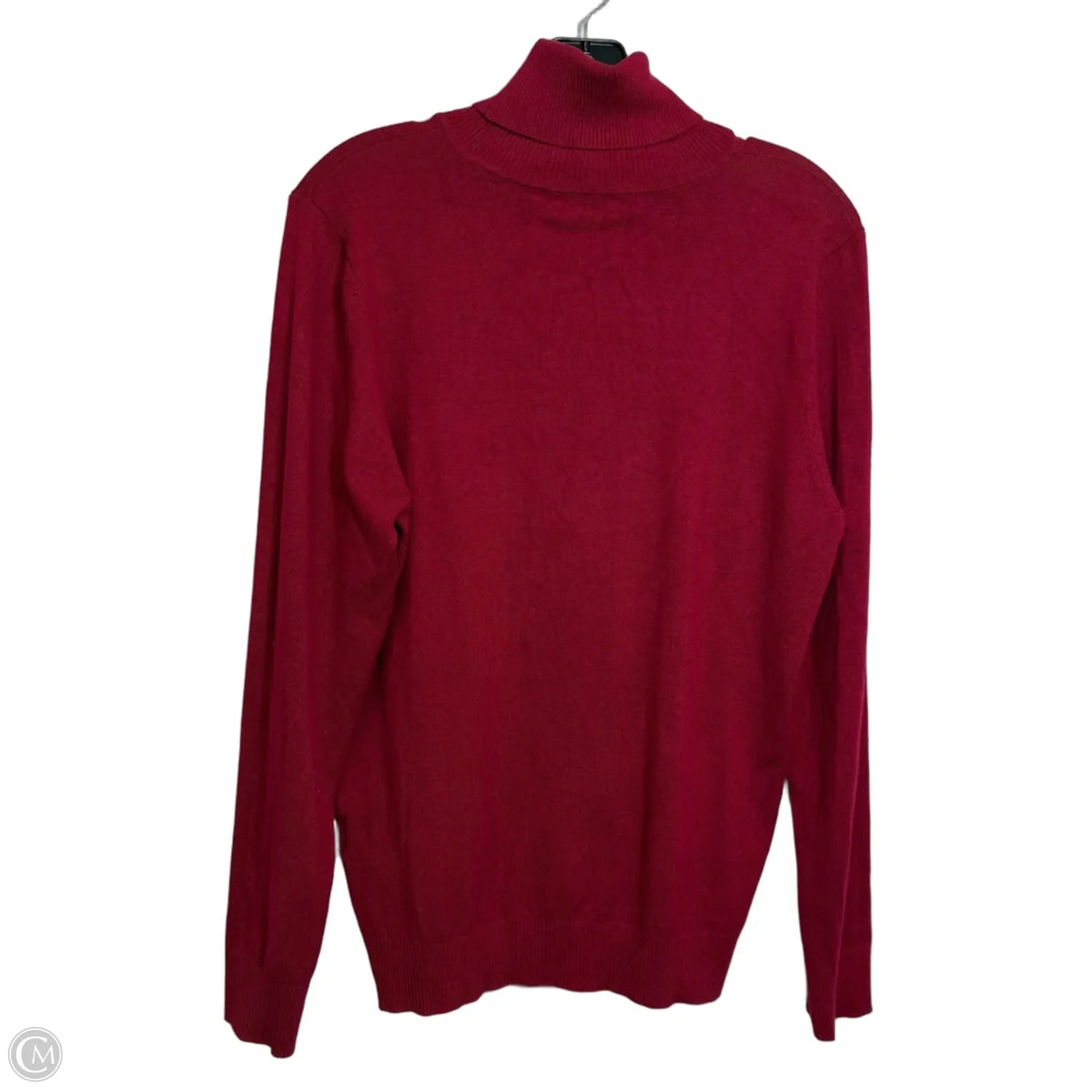 Sweater By Calvin Klein In Red, Size: L