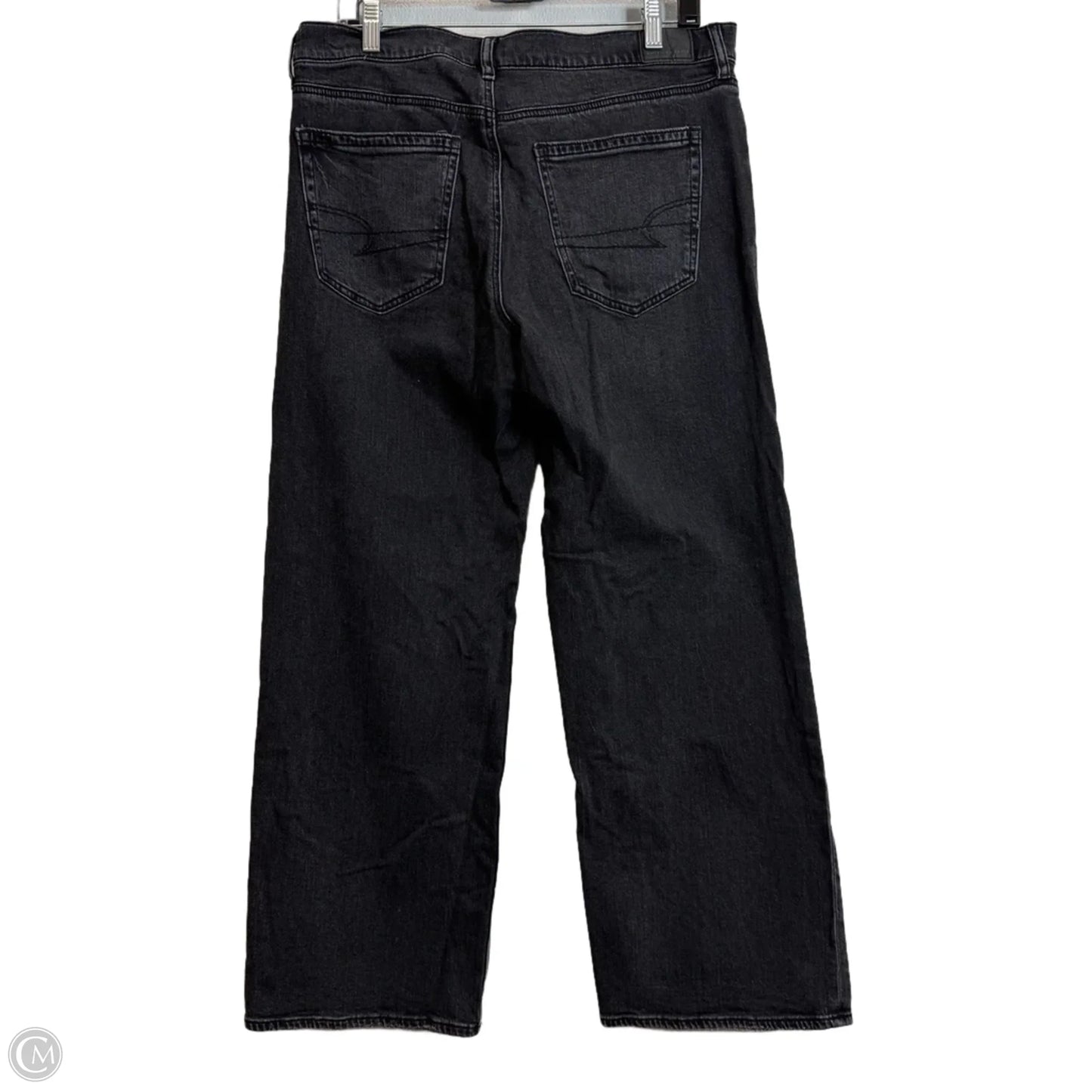 Jeans Boot Cut By American Eagle In Black, Size: 10p