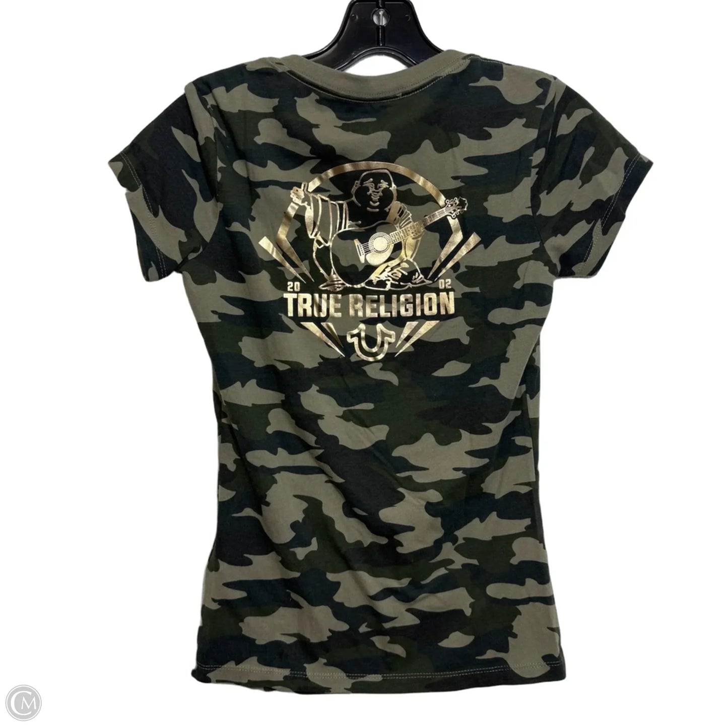 Top short Sleeve Basic By True Religion In Camouflage Print, Size: Xs