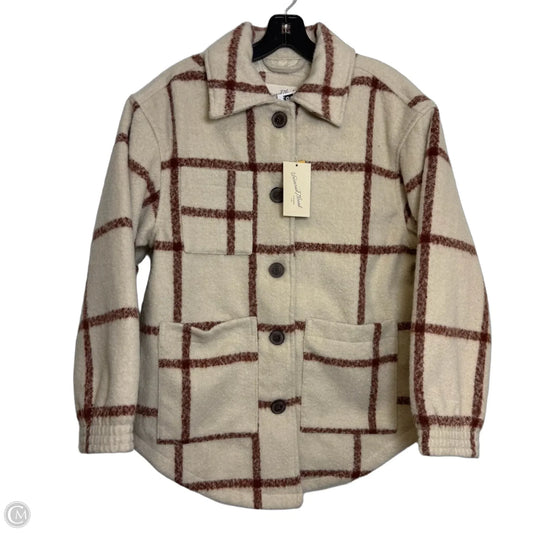 Coat Other By Universal Thread In Cream & Tan, Size: Xs