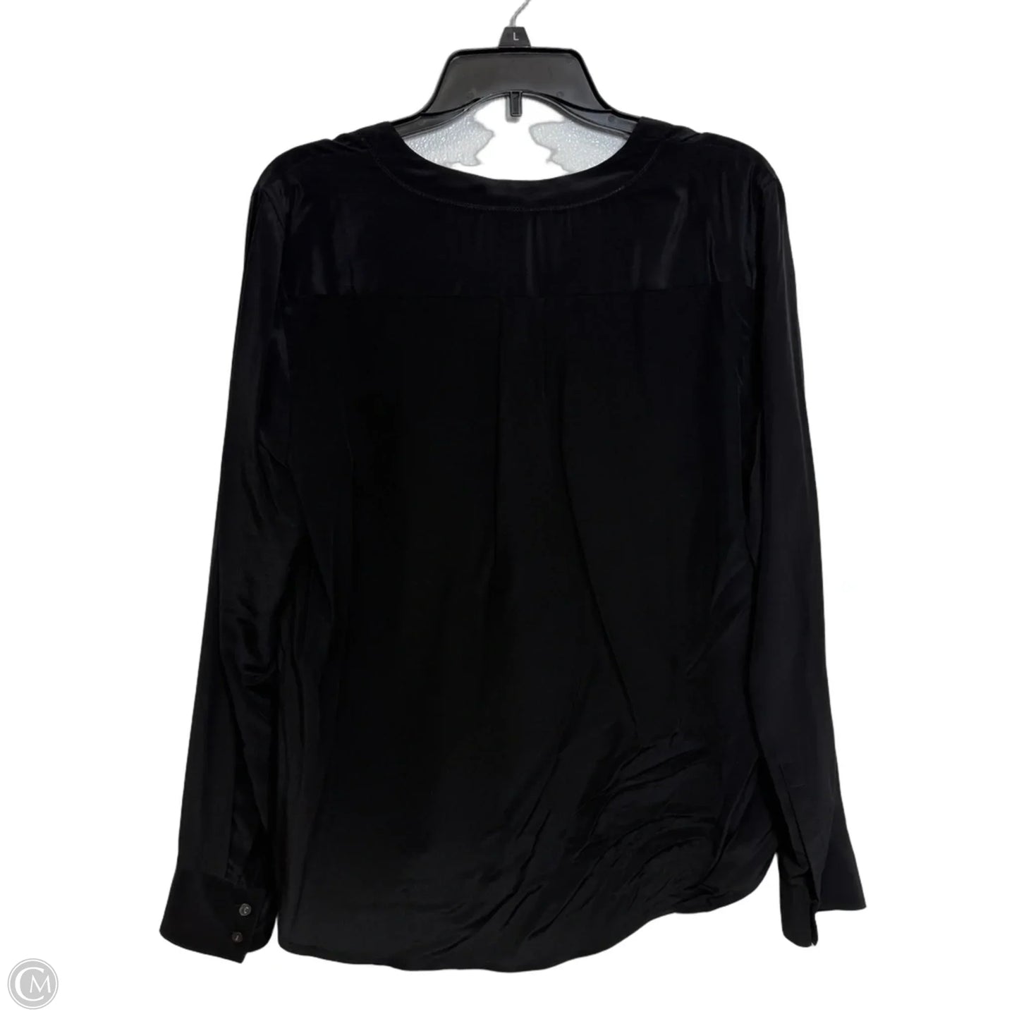 Top Long Sleeve By J. Crew In Black, Size: 14