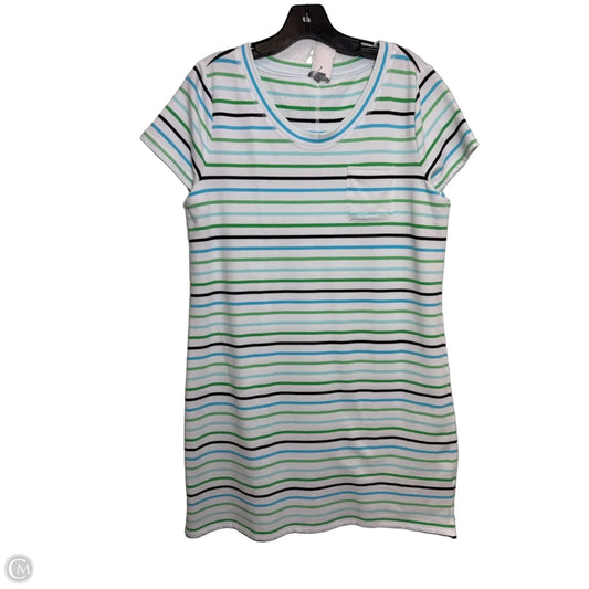 Dress Casual Short By Talbots In Striped Pattern, Size: Lp