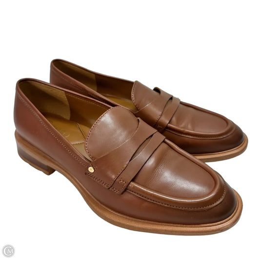 Loafers Shoes Flats By Franco Sarto In Brown, Size: 7.5