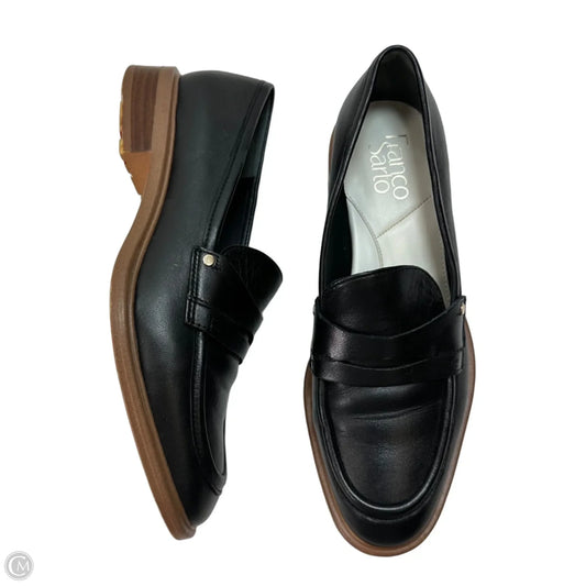 Loafers Shoes Flats By Franco Sarto In Black, Size: 7.5