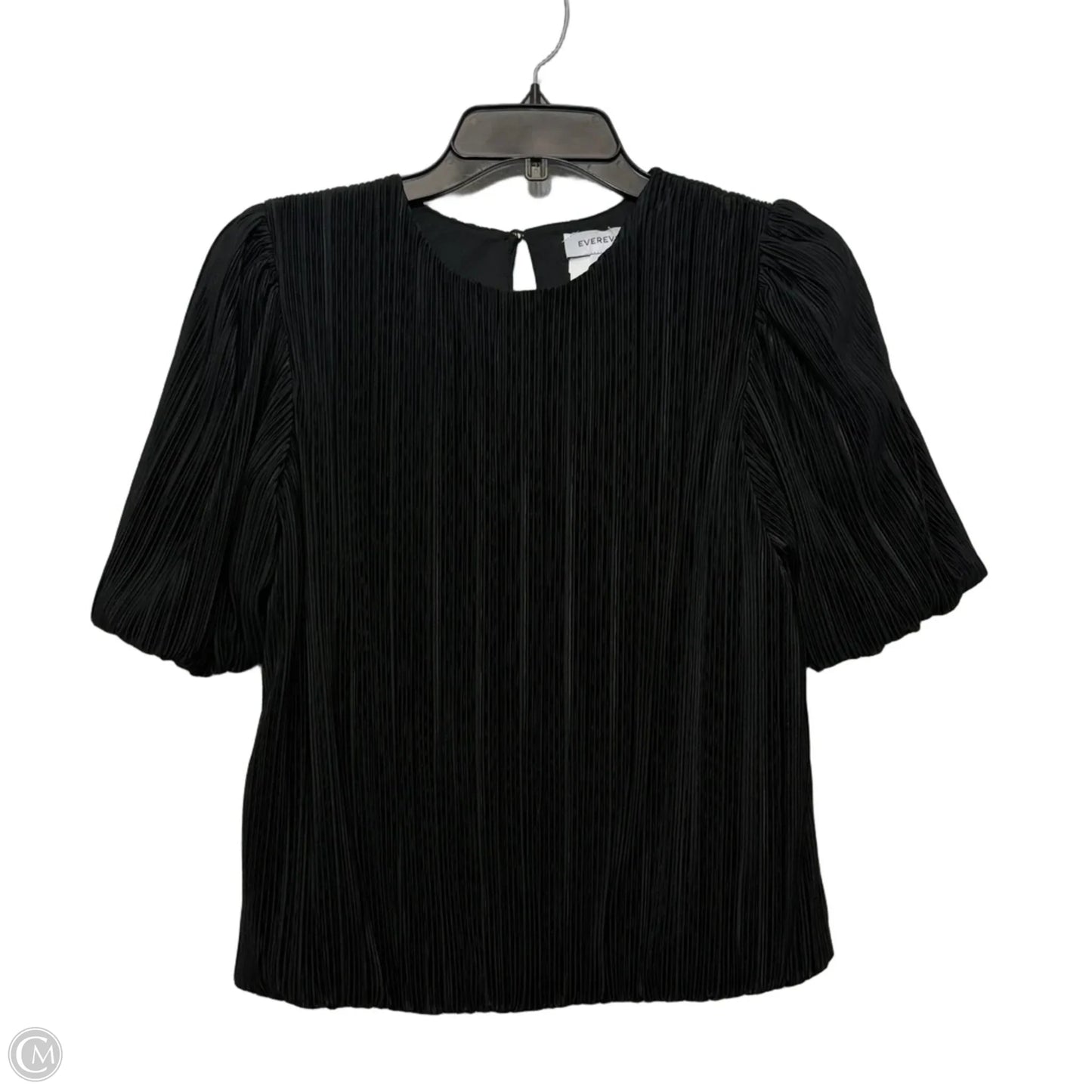 Top Short Sleeve By Evereve In Black, Size: Xs