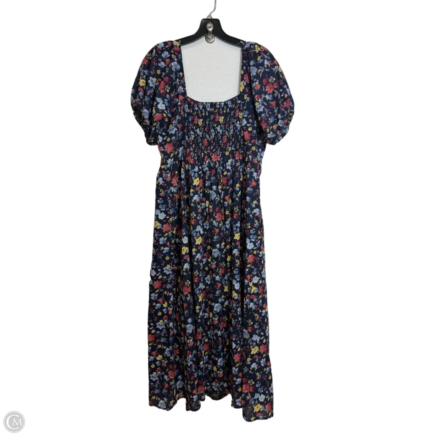 Dress Casual Maxi By Abercrombie And Fitch In Navy, Size: Xlp