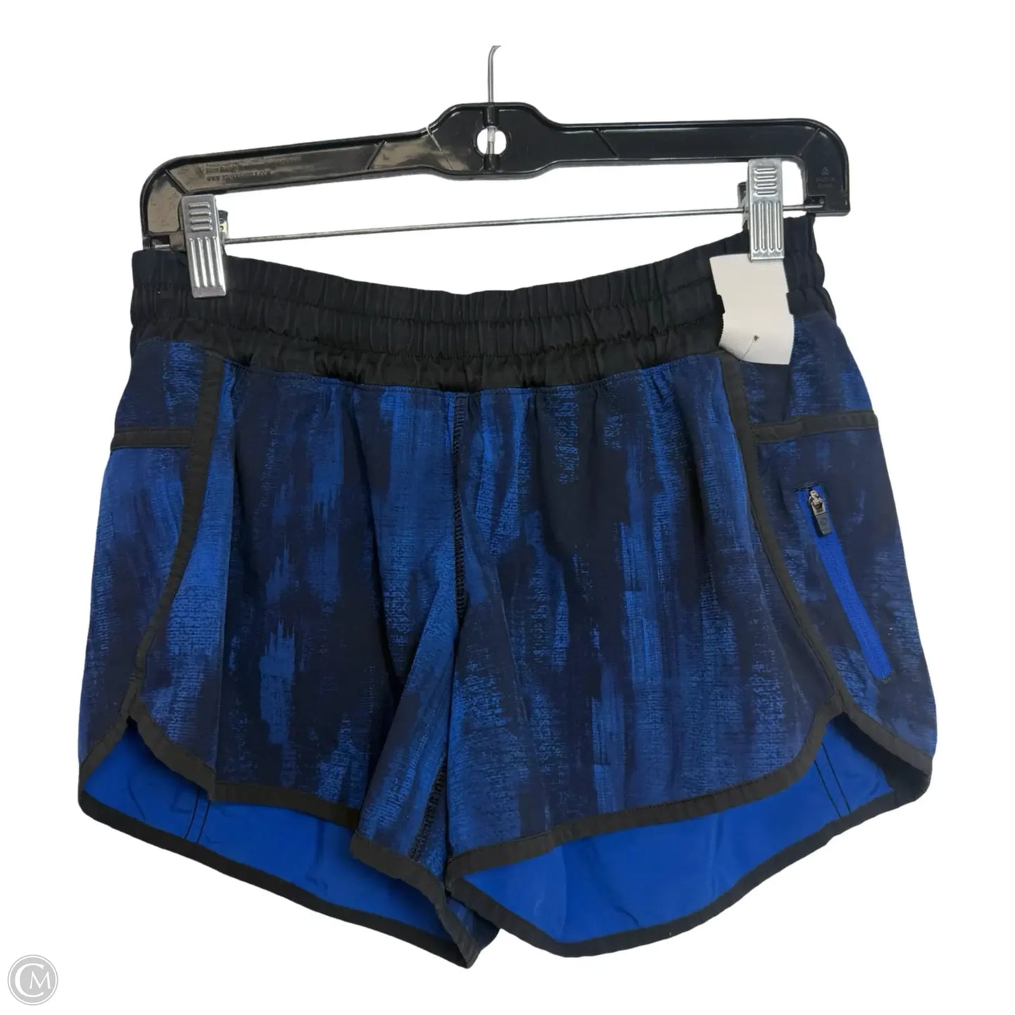 Shorts By Lululemon In Black & Blue, Size: 8