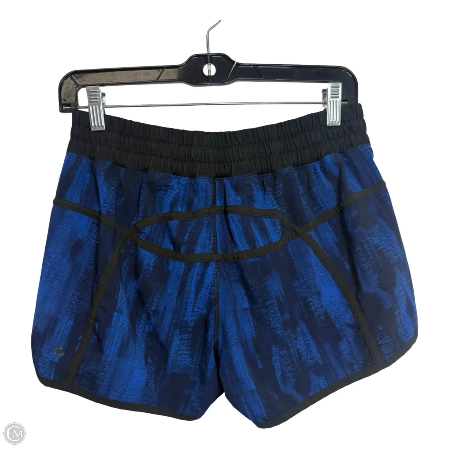 Shorts By Lululemon In Black & Blue, Size: 8