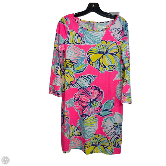 Dress Designer By Lilly Pulitzer In Floral Print, Size: S