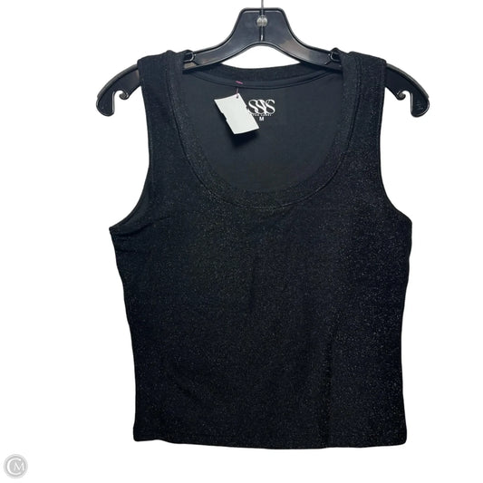 Tank Top By Clothes Mentor In Black, Size: M