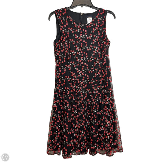 Dress Casual Short By Tommy Hilfiger In Black & Red, Size: 8