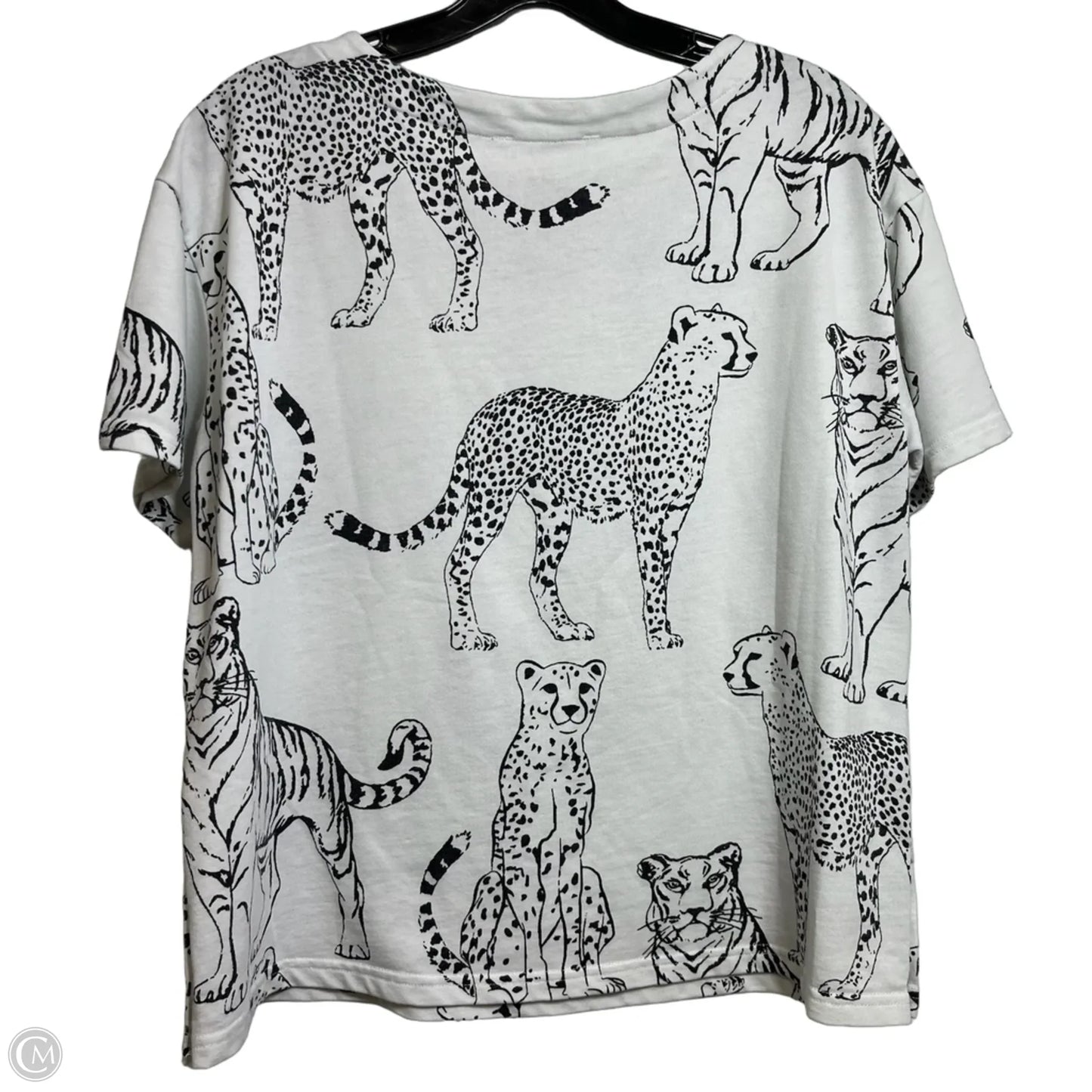 Top Short Sleeve Basic By Jane And Delancey In White, Size: S