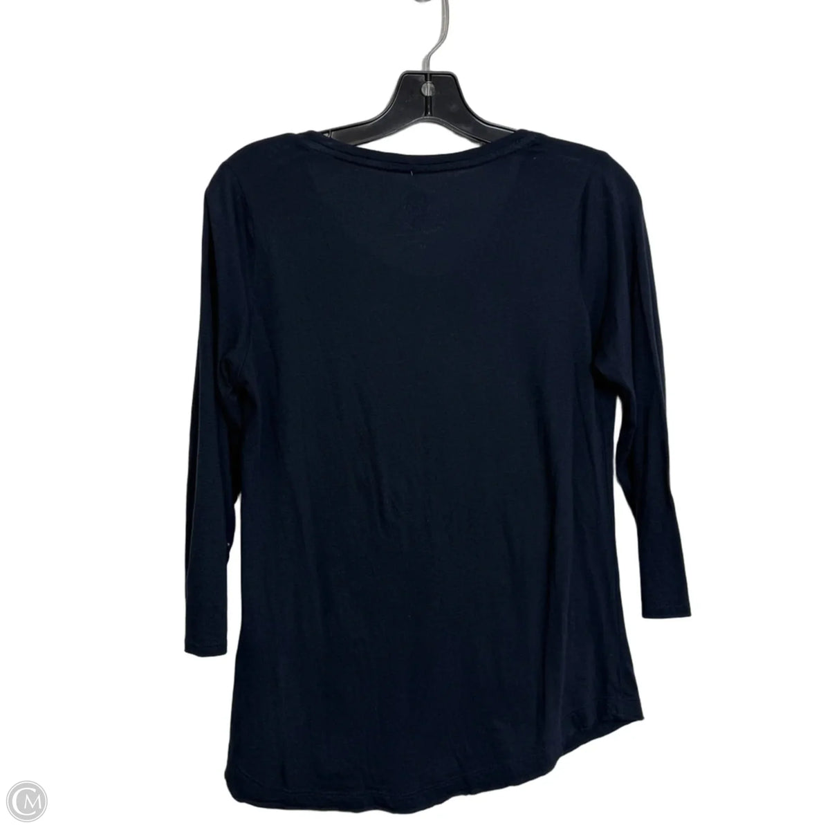 Top Long Sleeve Basic By Lucky Brand In Navy, Size: M