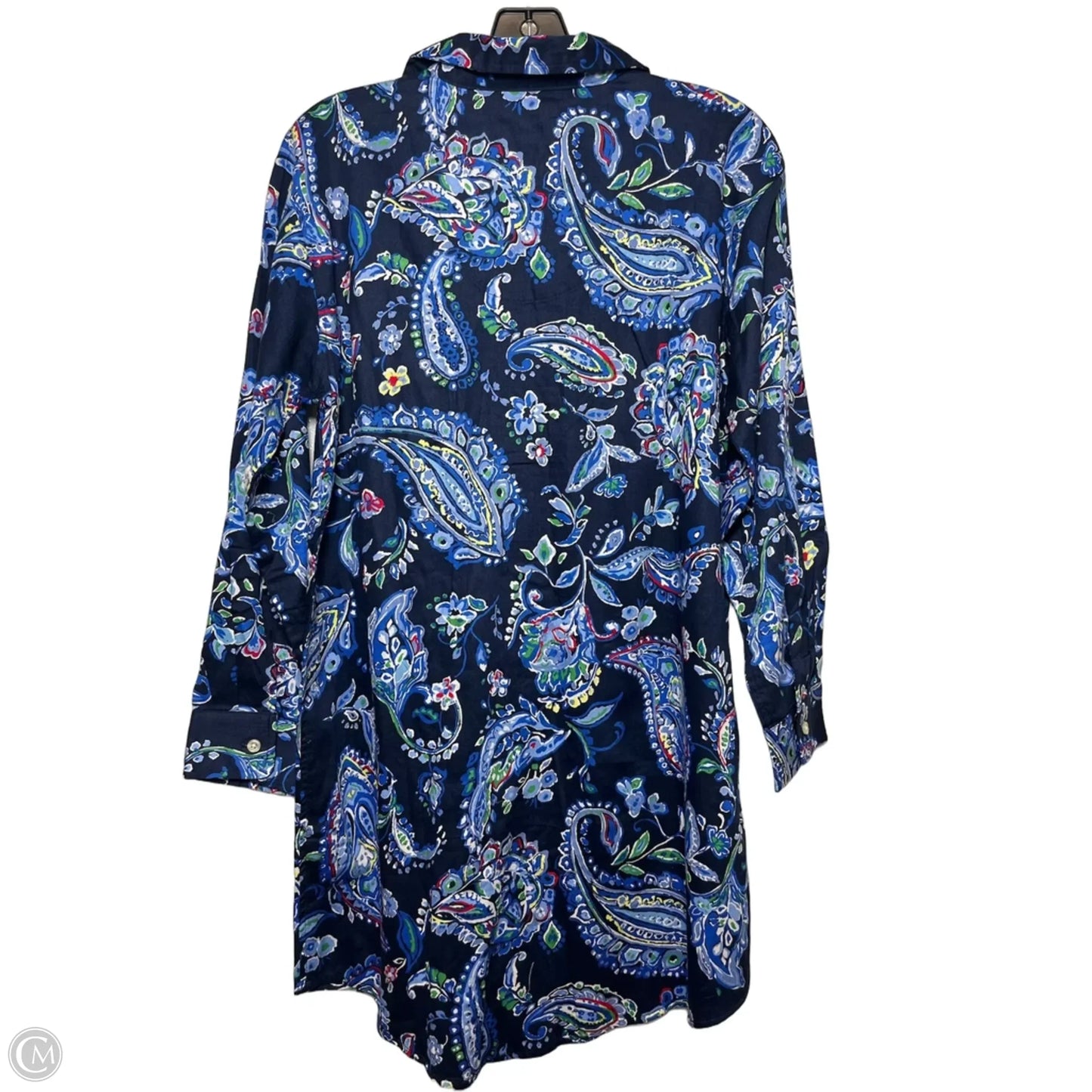 Dress Casual Short By Lauren By Ralph Lauren In Navy, Size: M
