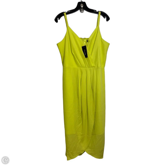 Dress Casual Midi By City Chic In Green, Size: Xs
