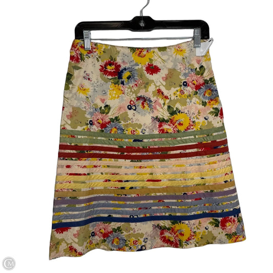 Skirt Mini & Short By Odille In Floral Print, Size: 2