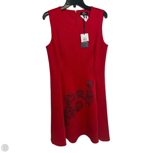 Dress Party Short By Dkny In Red, Size: 12