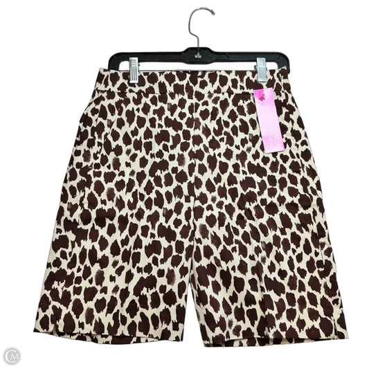 Shorts By J. Crew In Animal Print, Size: 2