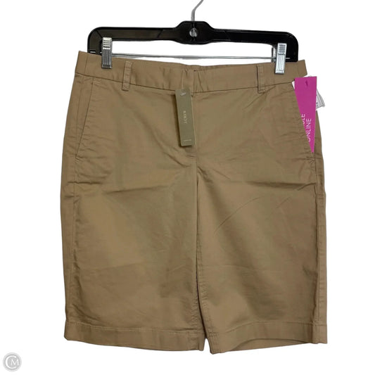 Shorts By J. Crew In Tan, Size: 0
