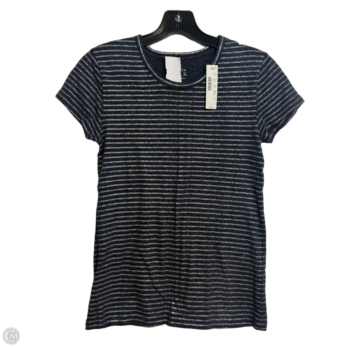Top Short Sleeve Basic By J. Crew In Blue, Size: Xs
