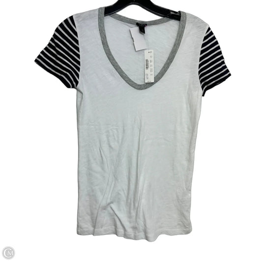 Top Short Sleeve Basic By J. Crew In White, Size: Xs