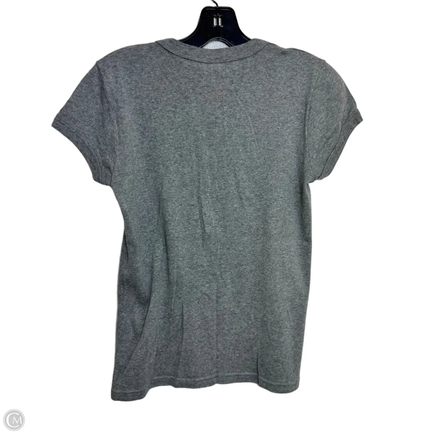 Top Short Sleeve Basic By Donna Karan In Grey, Size: S