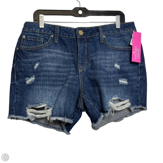 Shorts By Seven 7 In Blue Denim, Size: 10