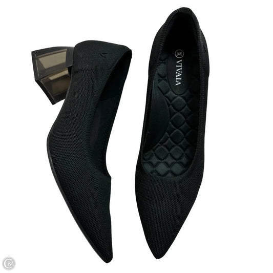 Shoes Heels Block By Vivaia In Black, Size: 9.5