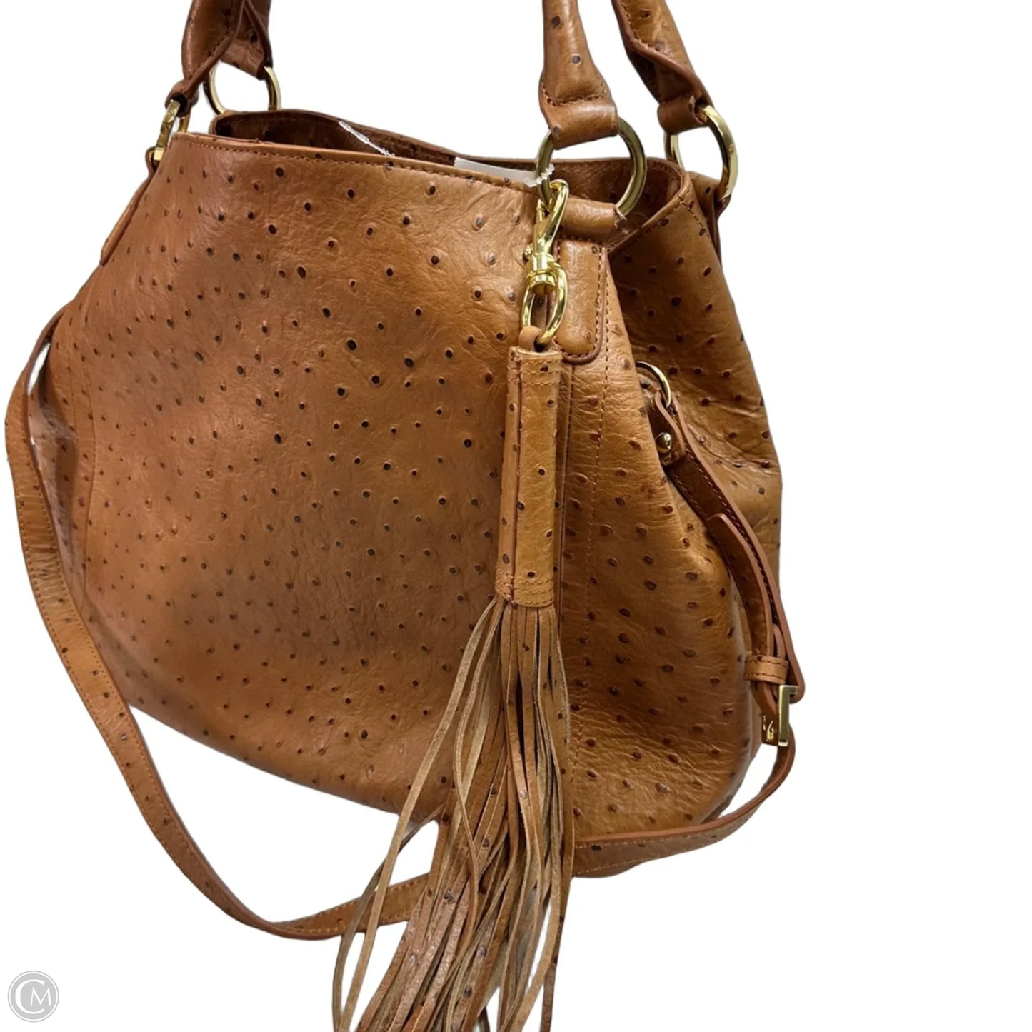 Handbag Leather By GILI, Size: Medium