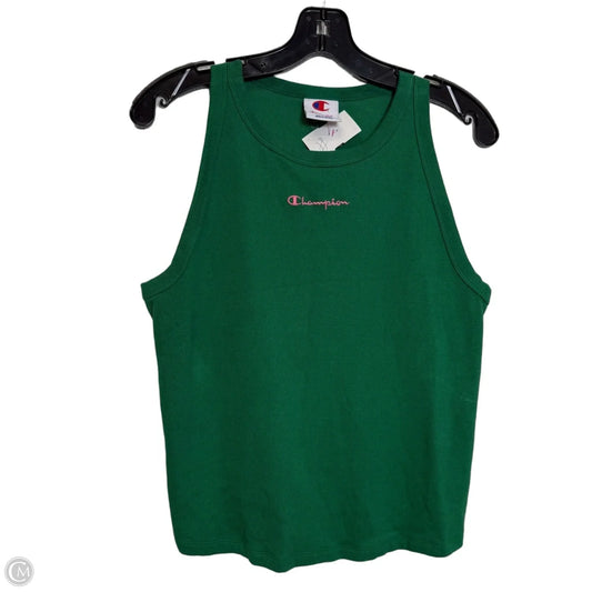 Athletic Tank Top By Champion In Green, Size: Xxl