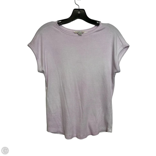 Top Short Sleeve By Maeve In Pink, Size: Xl