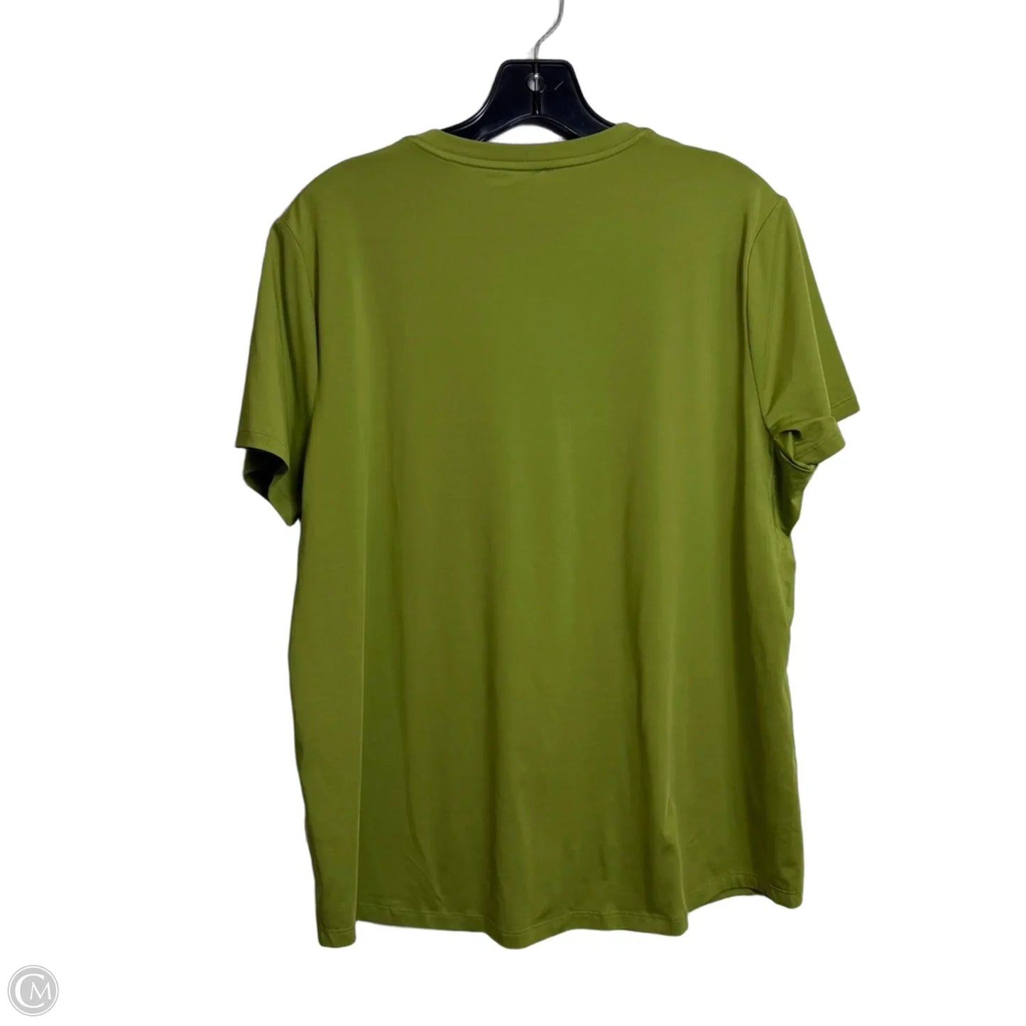 Athletic Top Short Sleeve By Nike, Size: L