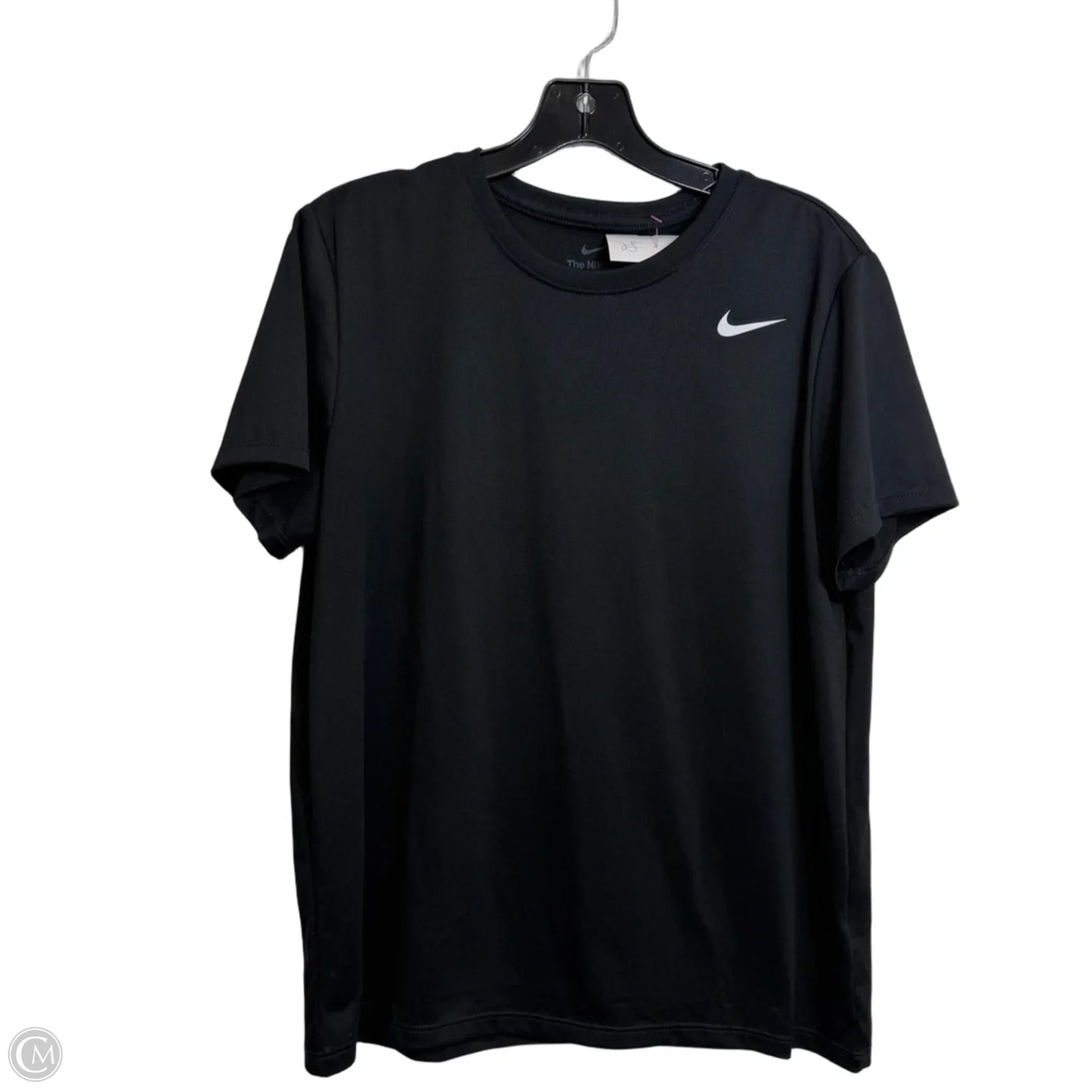 Athletic Top Short Sleeve By Nike, Size: L