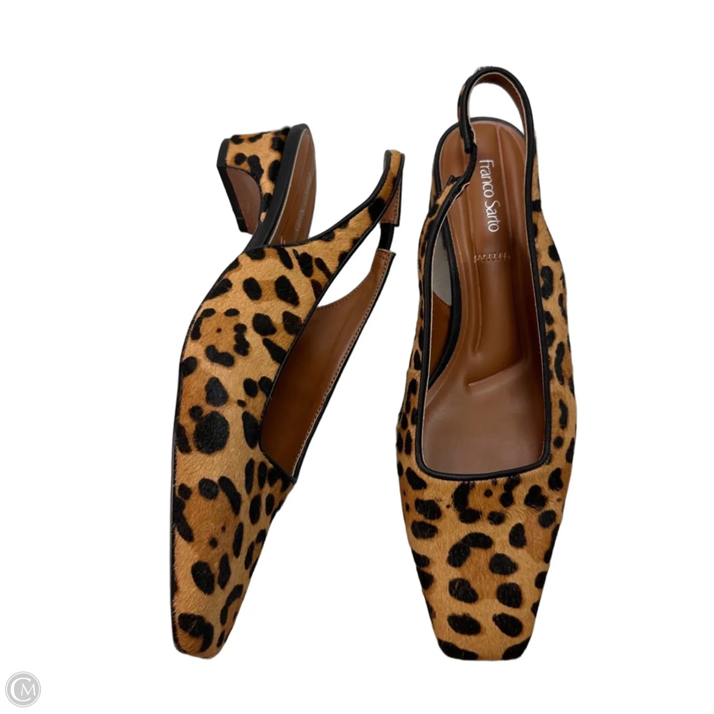 Shoes Flats By Franco Sarto In Animal Print, Size: 8