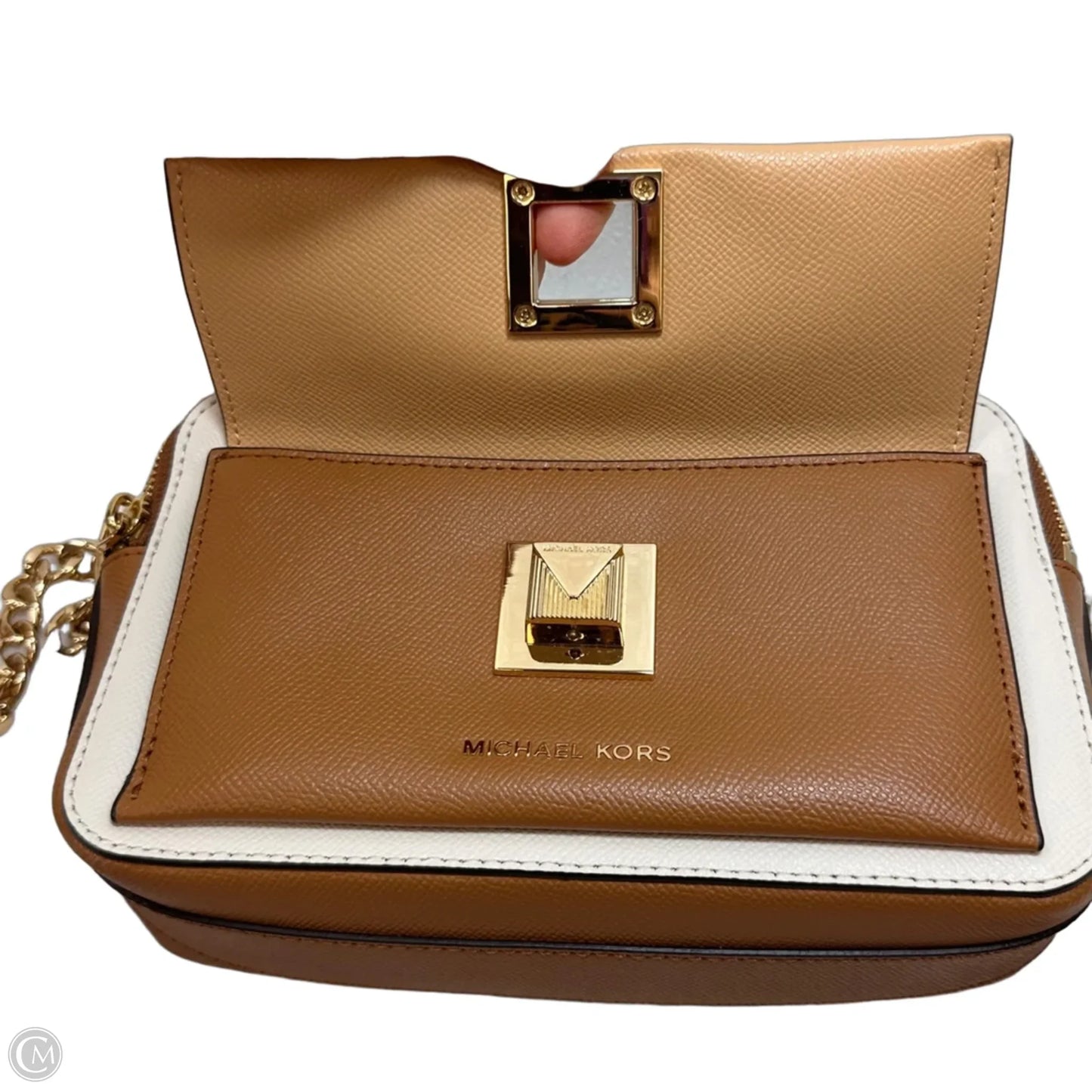 Crossbody Designer By Michael Kors, Size: Small