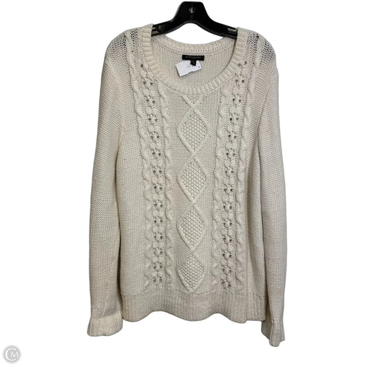 Sweater By Banana Republic In Beige, Size: Xl