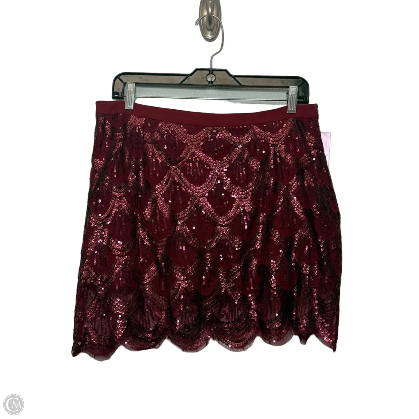 Skirt Mini & Short By Free People In Maroon, Size: M