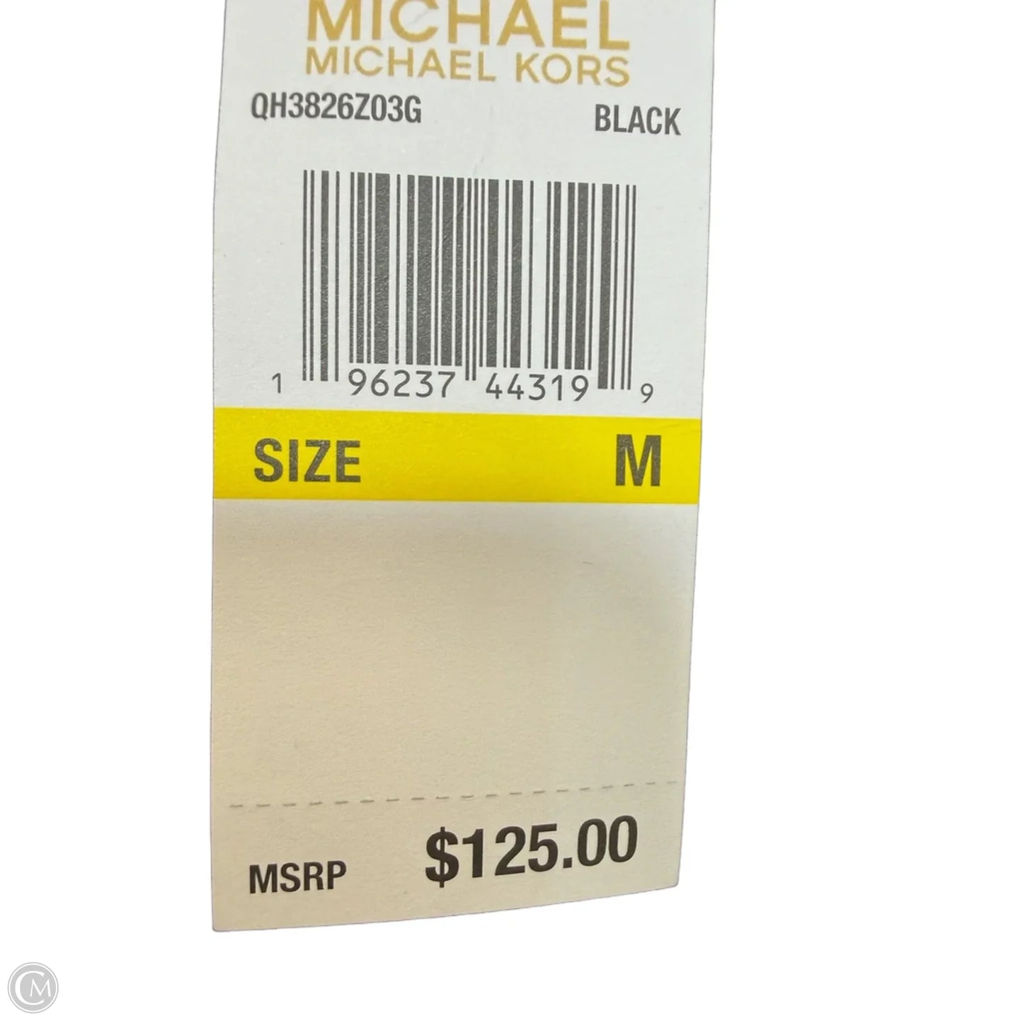 Dress Casual Midi By Michael By Michael Kors In Black, Size: M