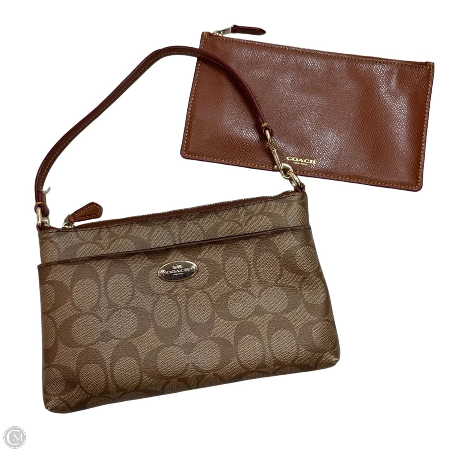 Clutch Designer By Coach, Size: Small
