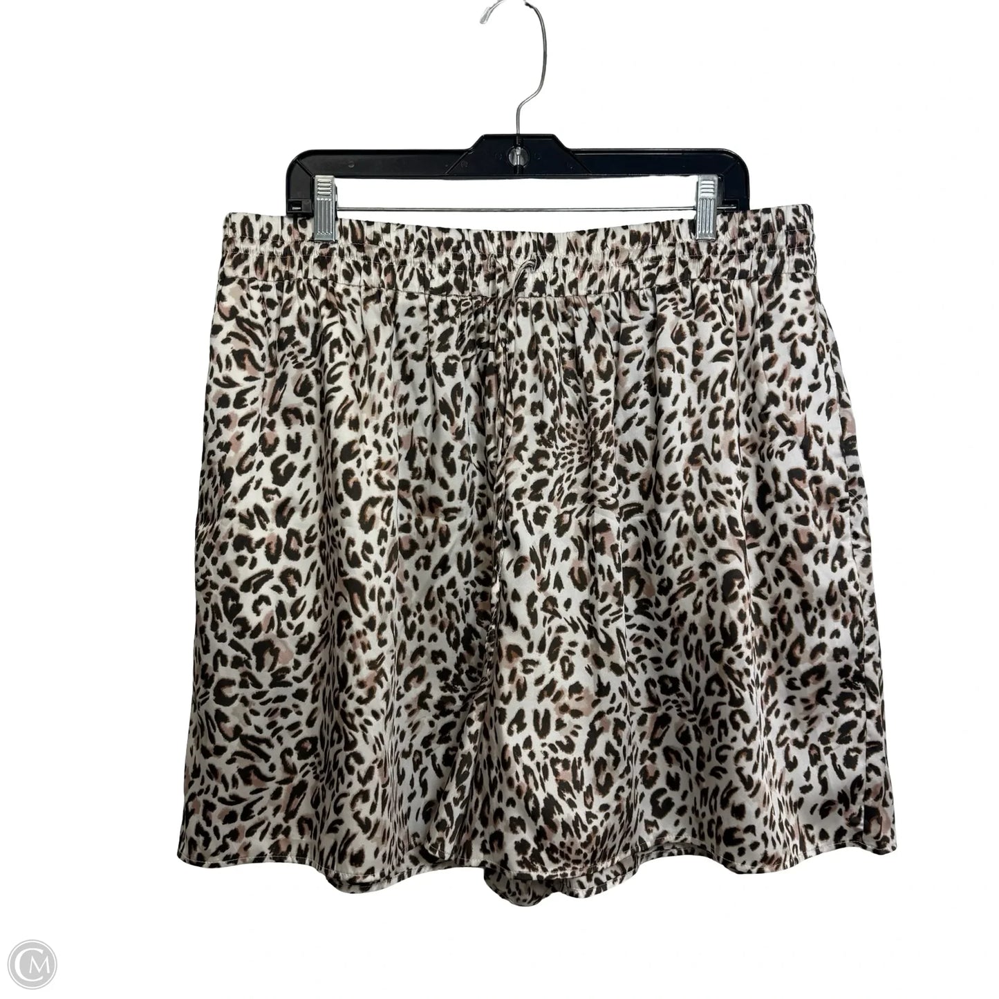 Top 2pc Short Sleeve By Maeve In Animal Print, Size: 2x